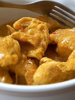 Una foto de Pollo al curry