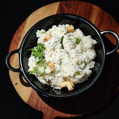 A picture of Curd samak rice.