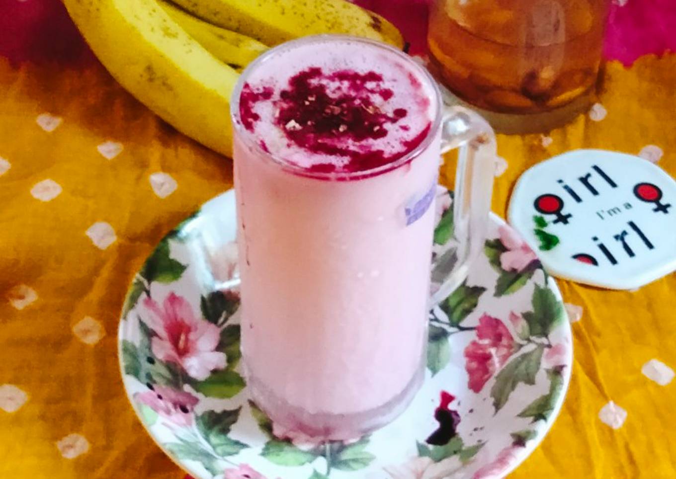 Banana milk shake