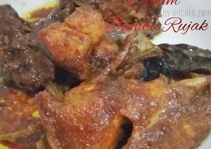 Resep Ayam Bumbu Rujak Anti Gagal