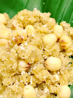 Hình của món Xôi cốm hạt sen.