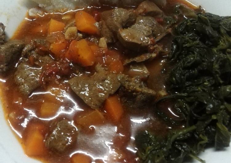 Liver Stew Recipe by Ridweys Cookpad