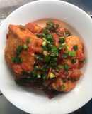 Đậu hủ dồn thịt sốt cà chua 🌼