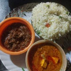 A picture of Vegetables pulao.