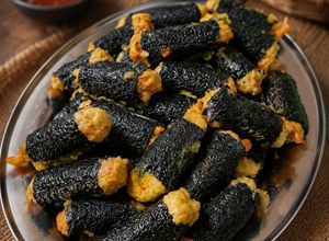 Foto resep Ayam Udang Gulung Nori