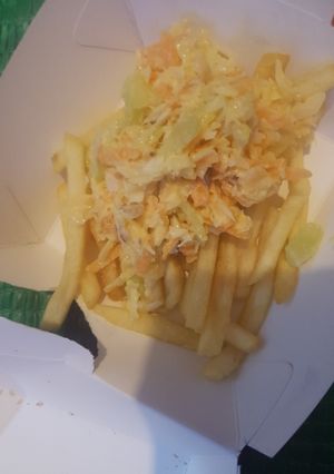 A picture of Crunchy coleslaw.