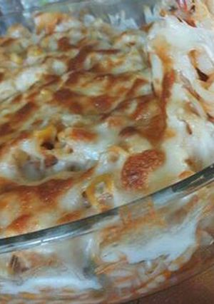 صورة لوصفة المعكرونة بالجبن🍝😉👍