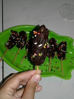 Foto resep Es pisang coklat