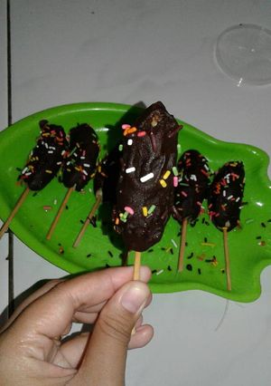 Foto resep Es pisang coklat