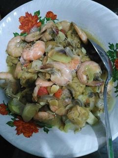 Foto resep Sayur tempe udang