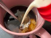 A picture of vanilla coffee creamer