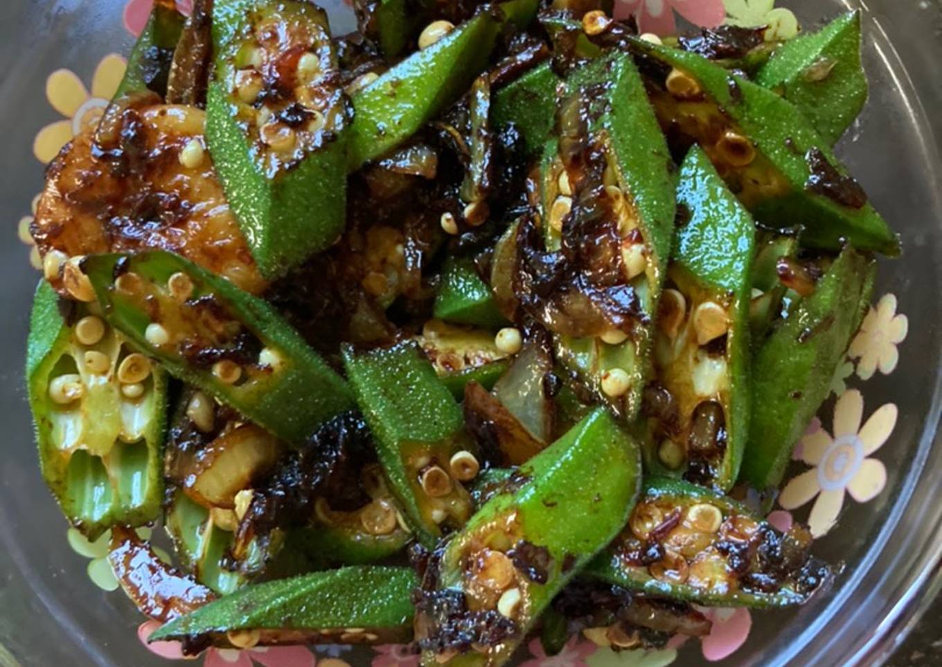 Bendi goreng kicap