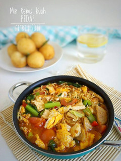 Foto resep Mie Rebus Kuah Pedas