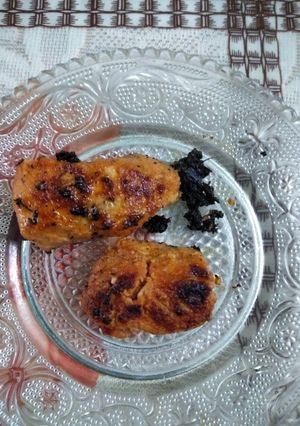 A picture of Chicken tikka kebab(in pan).