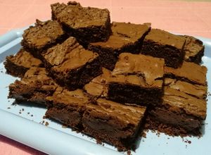Foto di Brownies senza burro al cioccolato