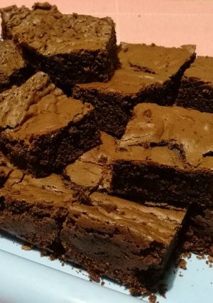 Foto di Brownies senza burro al cioccolato
