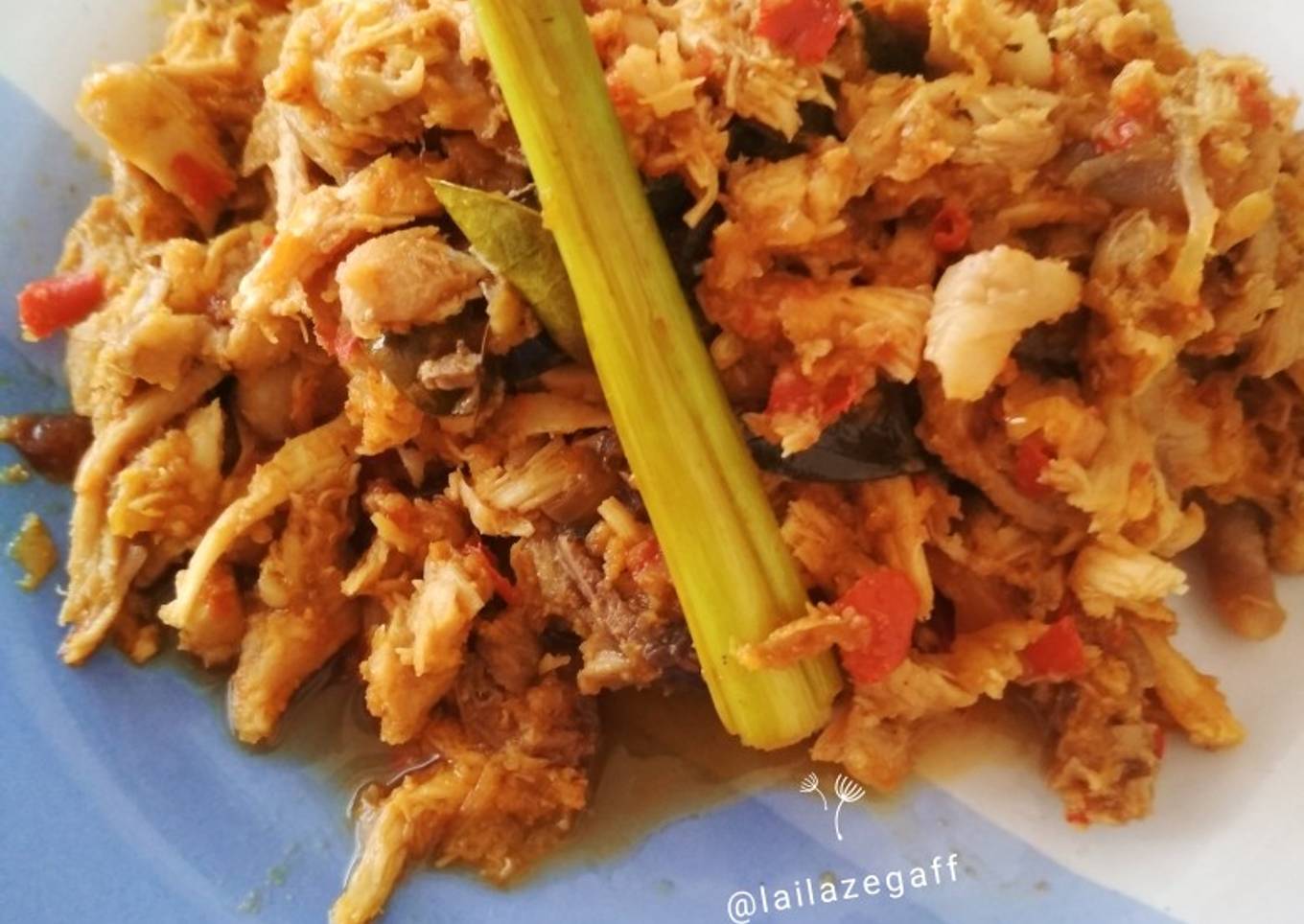 Ayam Suwir Balado