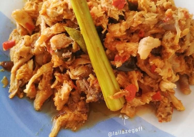 Resep Ayam Suwir Balado oleh Lailazegaff - Cookpad