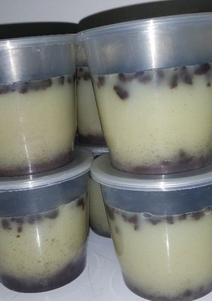 Foto resep Puding oreo matcha