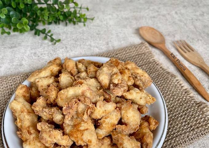 Ayam Pop Corn Crispy dan Praktis