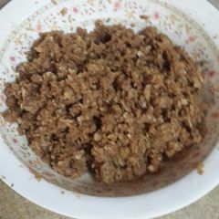 A picture of Jaggery poha.