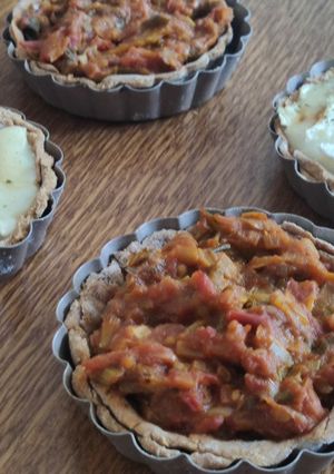 Une photo de ⭐⭐☀Garniture tartelettes : saveurs du sud