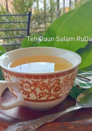 Foto resep Teh Daun Salam RuDan|| Obat Penurun Asam Urat Alami