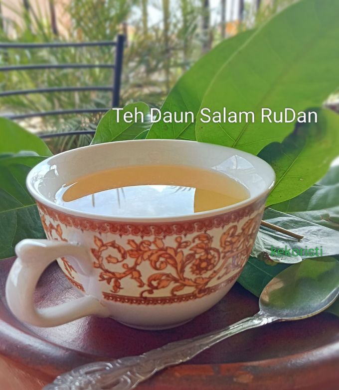 Foto resep Teh Daun Salam RuDan|| Obat Penurun Asam Urat Alami