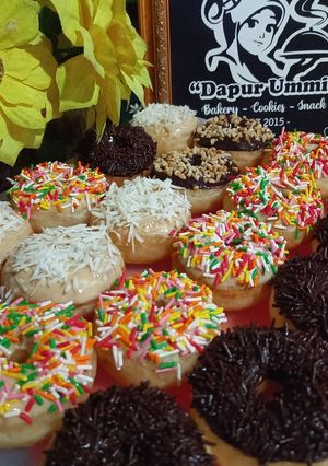 Foto resep Donat Susu Aneka Topping