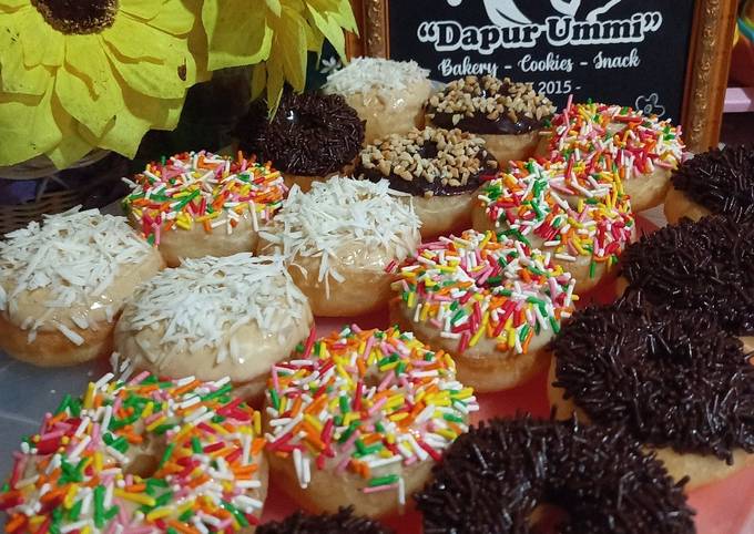 Resep Donat Susu Aneka Topping oleh Dapur Ummi Cookpad