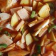 Asinan buah kuah jus wortel &Nanas
