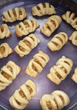 Una foto de Masitas rellenas de manzana!
