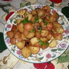 A picture of Dijon Roasted Potatoes.