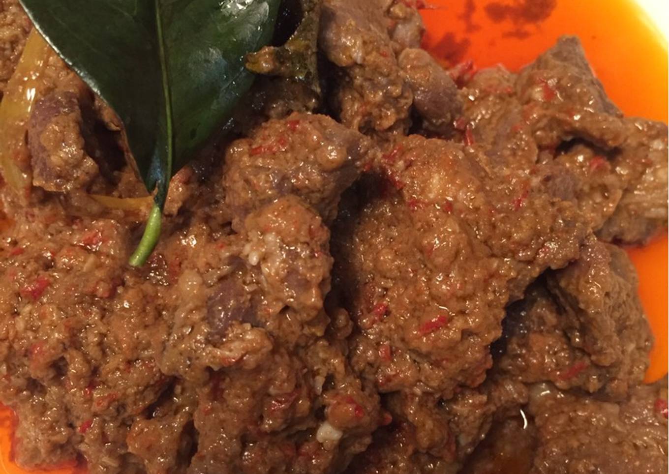 Rendang Daging Sapi Mantull