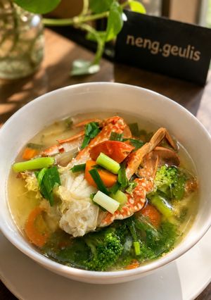 Foto resep Soup rajungan