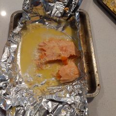 A picture of Baked salmon.