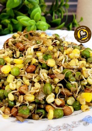 A picture of Healthy Sprouted Salad Recipe.
