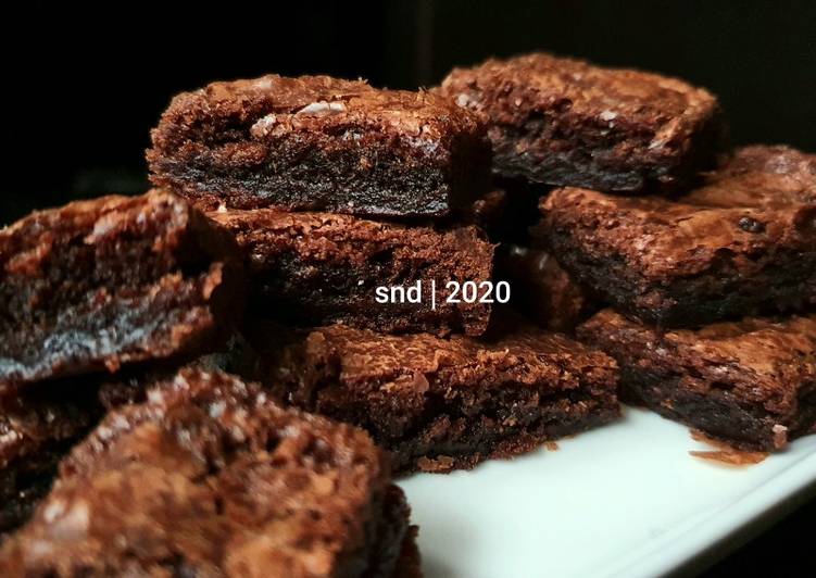 Langkah Mudah untuk Membuat Gluten Free Chewy Brownie #dessert 🇮🇩 Anti Gagal