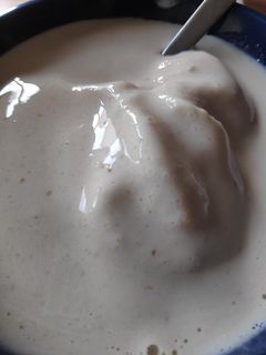 Una foto de Helado de plátano