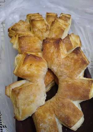 Una foto de Cremonas de queso y orégano