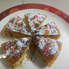 A picture of Vanilla cooker cake.