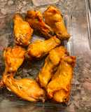 Air-fried chicken wings -- for the food sensitive