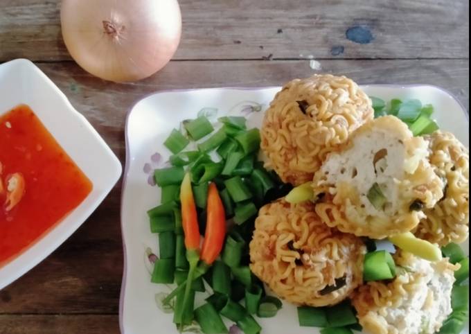 Cara membuat Bola Tahu Indomie Cara membuat Bola Tahu Indomie