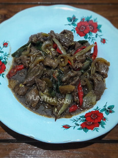 Foto resep Tumis Daging Cabe Ijo