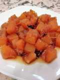 Dulce de calabaza