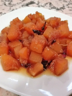 Una foto de Dulce de calabaza