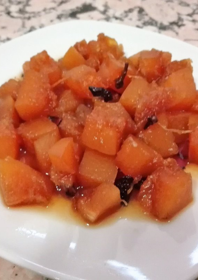 Una foto de Dulce de calabaza