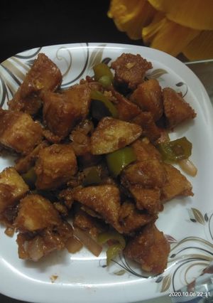 A picture of Idli chilli.
