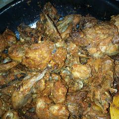 A picture of Spicy fried chicken.
