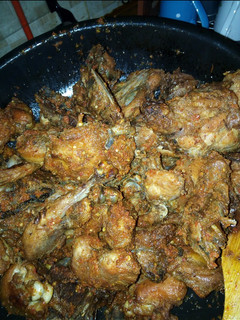 A picture of Spicy fried chicken.